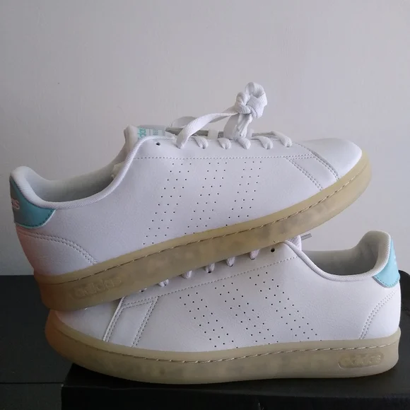 adidas gazelle silver green womens Adidas-F-Chaussure Advantage Daisy – Sport & Chic